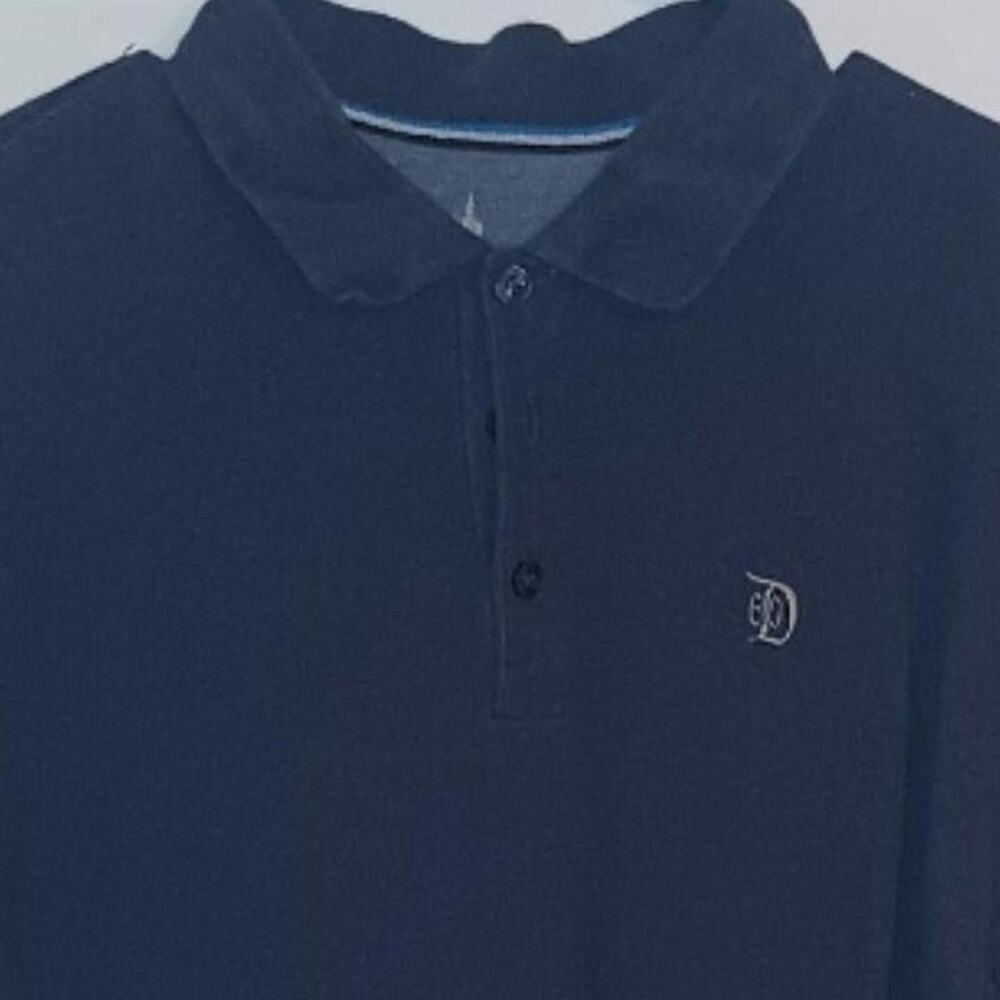 Disneyland Resort 60th Anniversary - Blue / Silver Disney Polo Shirt - Large (L)